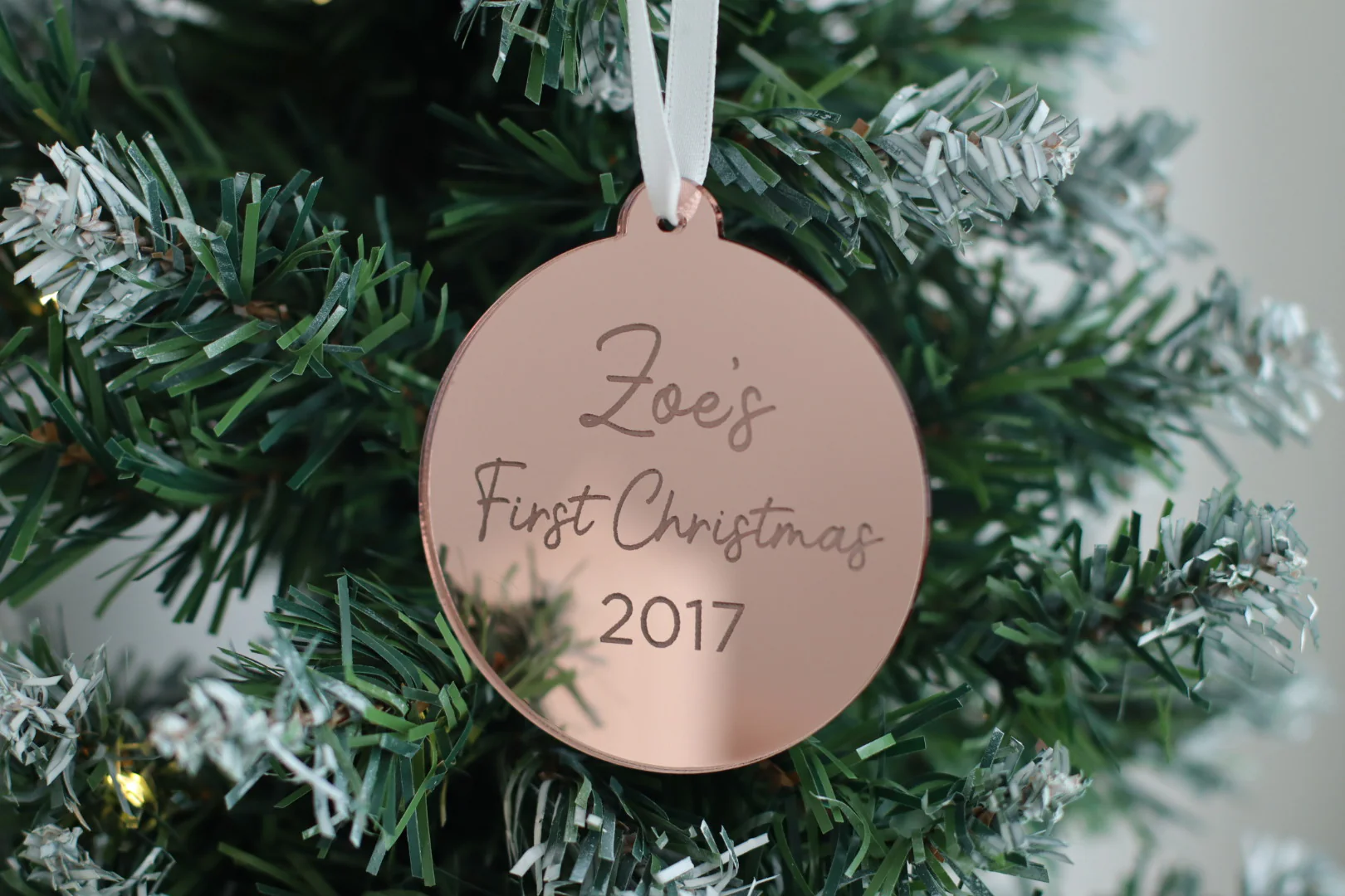 Christmas Ornament - First Christmas - Image 2
