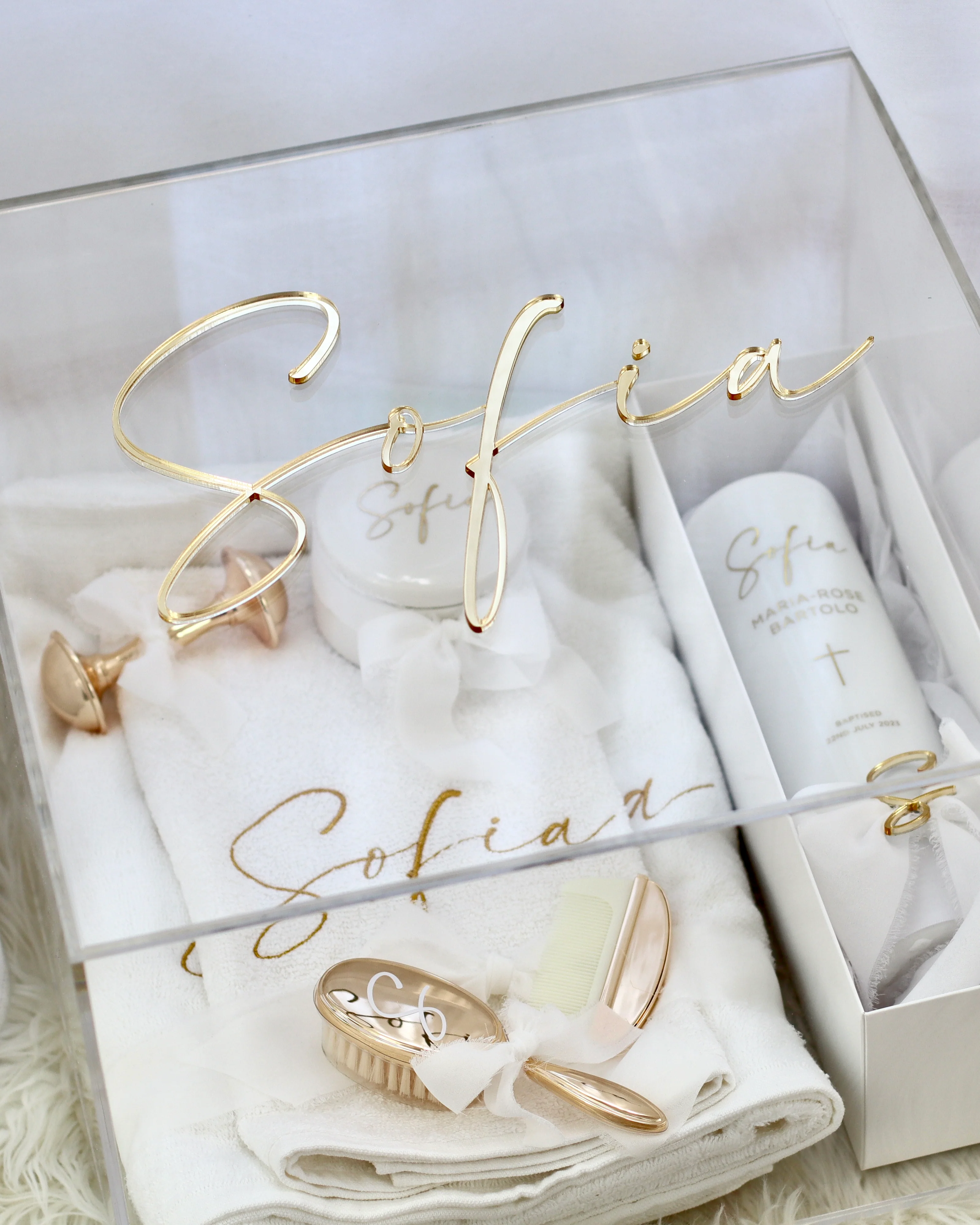 Luxe Catholic Package with Acrylic Name - Image 4