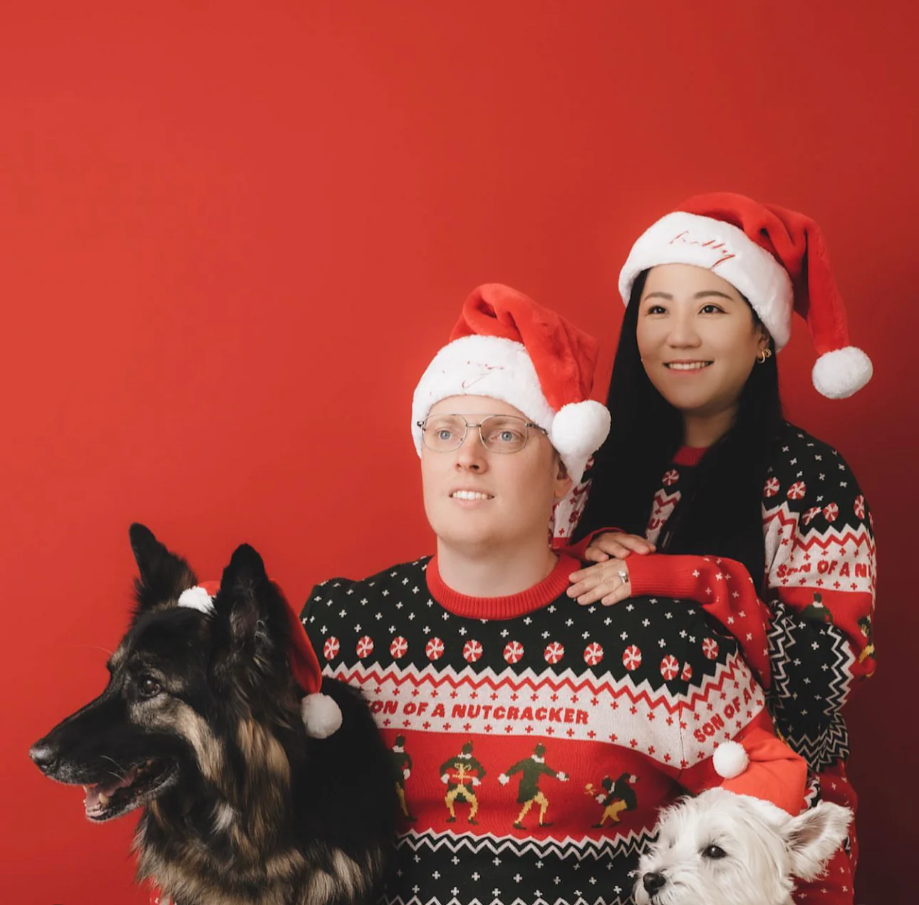 Personalised Santa Hat (Adult)