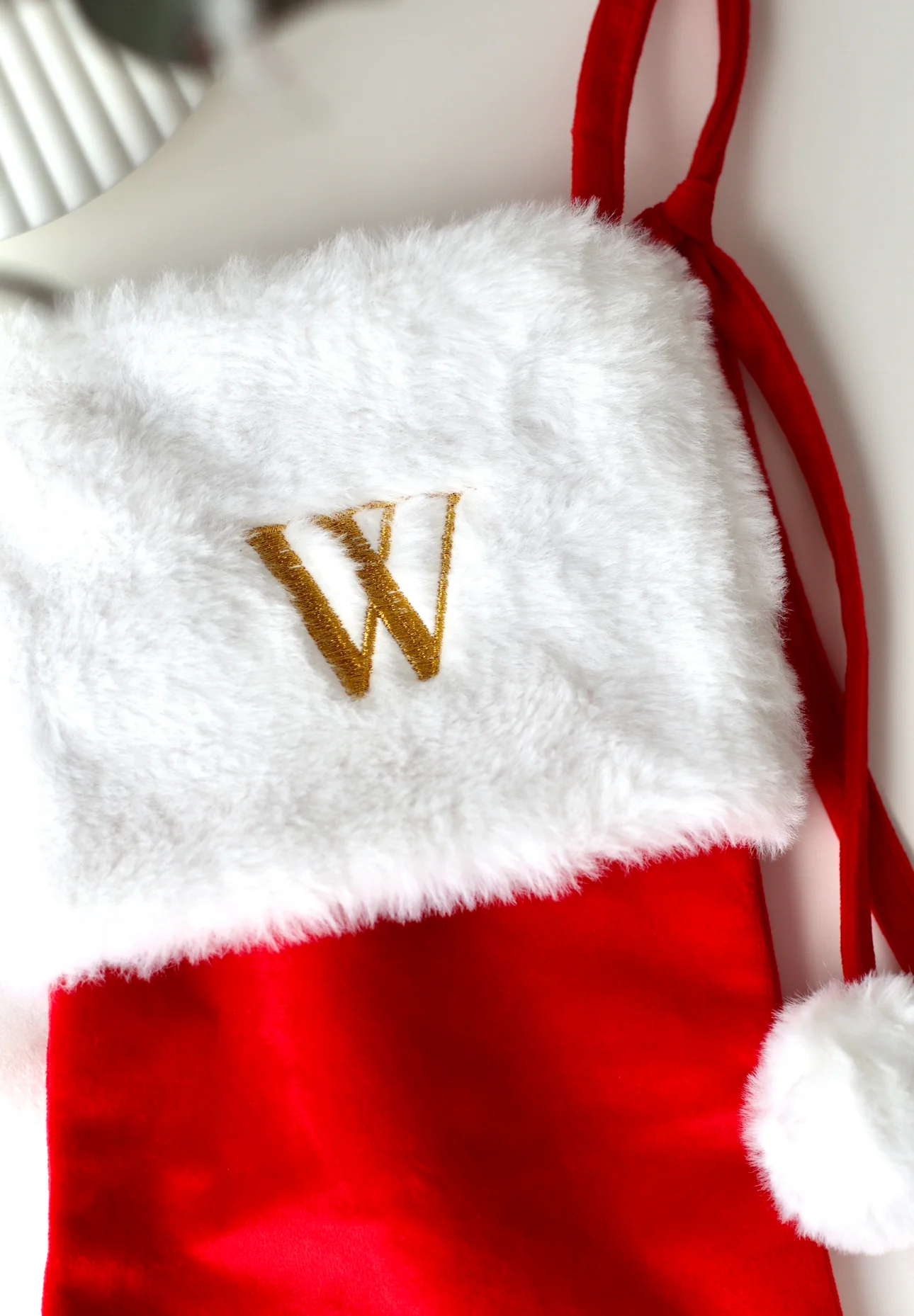 Velvet Christmas Stockings - Image 4