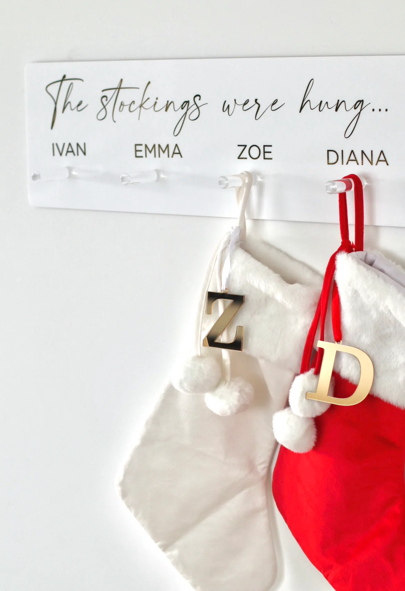 Velvet Christmas Stockings - Image 5