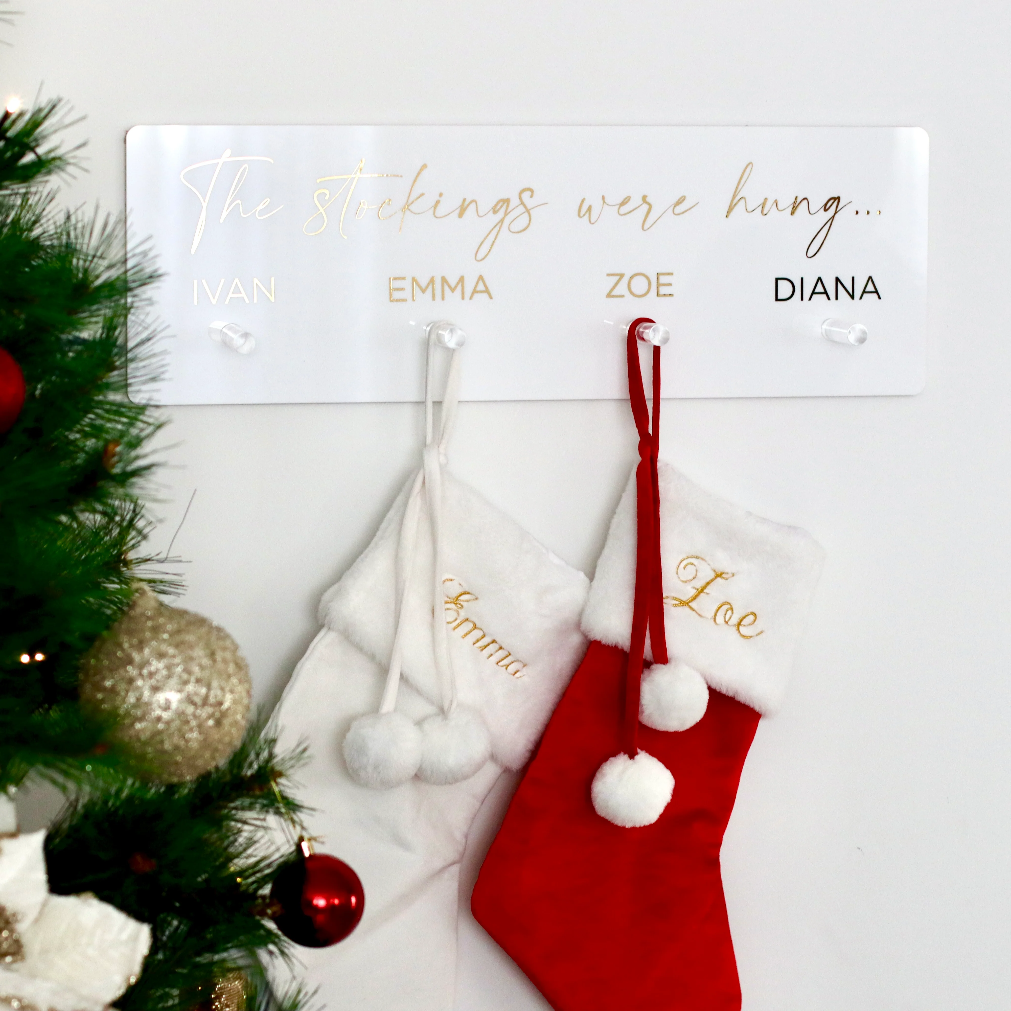 Velvet Christmas Stockings - Image 6