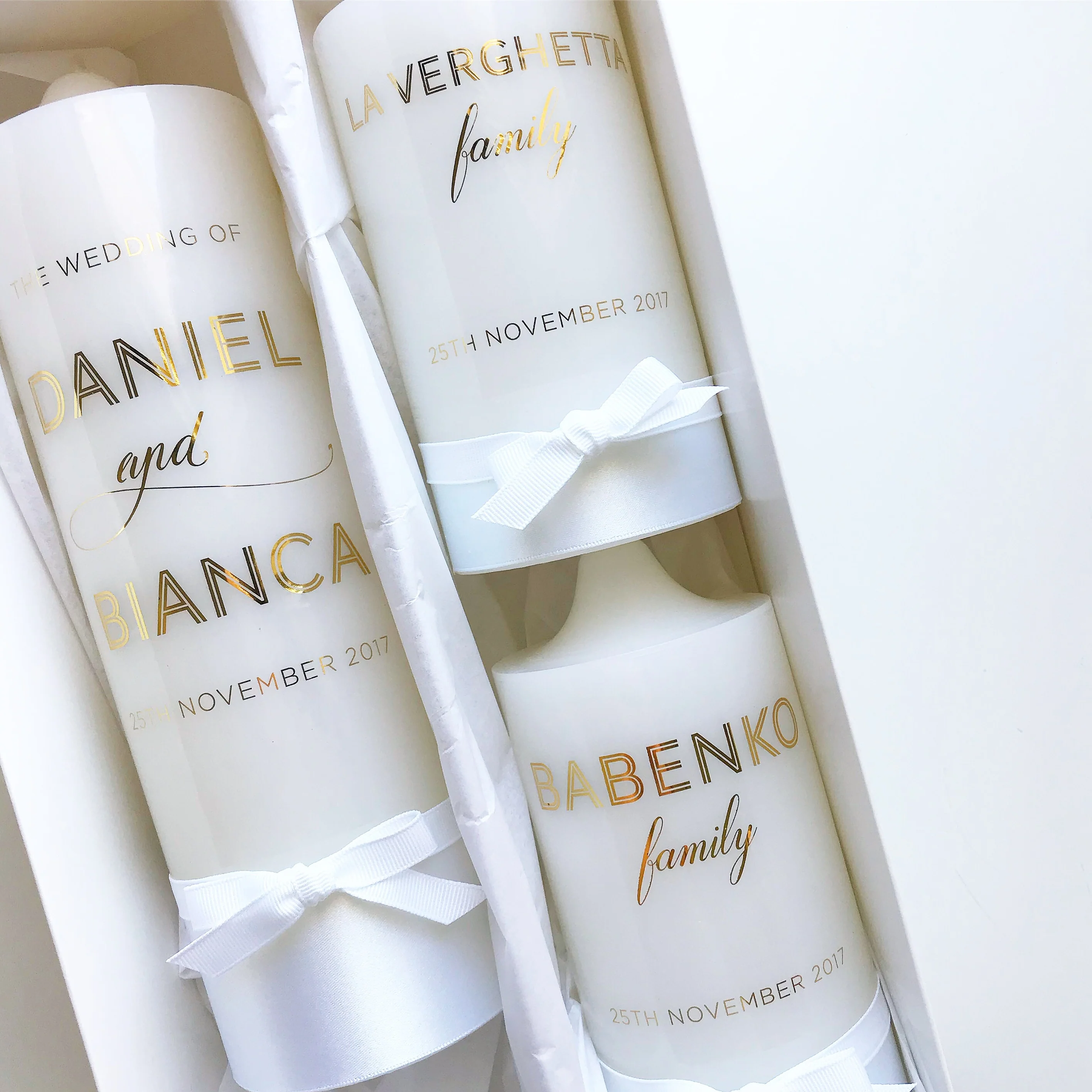 Wedding Unity Candle Set - Image 4